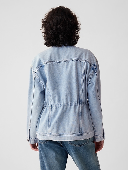 Image number 2 showing, Cinched Denim Jacket