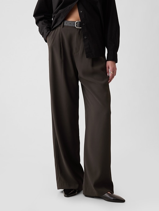 Image number 2 showing, 365 High Rise Pleated Trousers