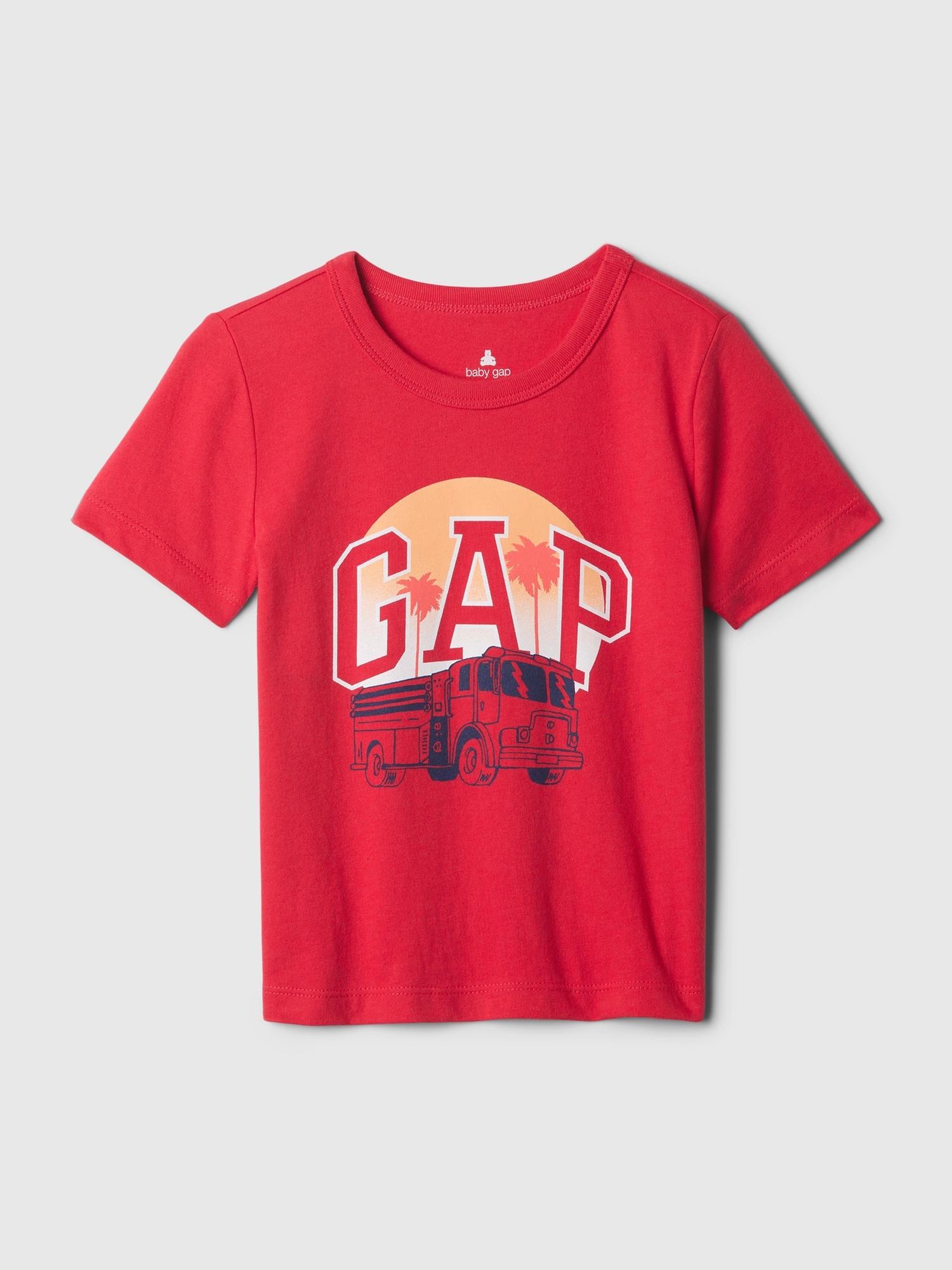 Shop Gap Baby Mix And Match Graphic T-shirt In Slipper Red