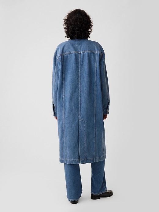 Image number 2 showing, Longline Icon Denim Jacket