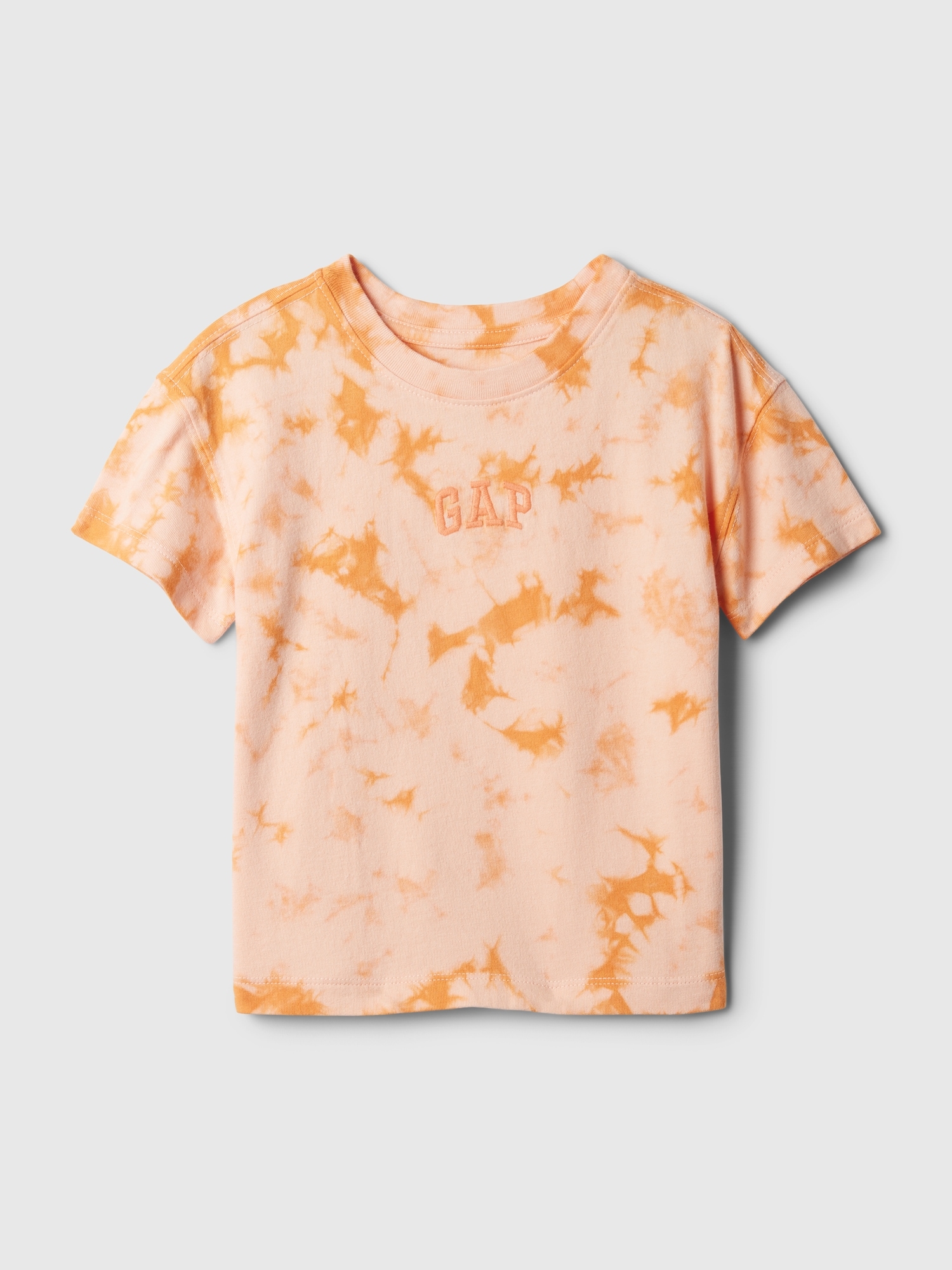 Shop Gap Baby Logo T-shirt In Tangerine