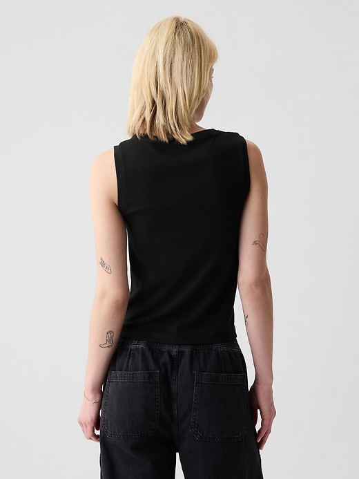 Image number 2 showing, Modern Shell Tank Top