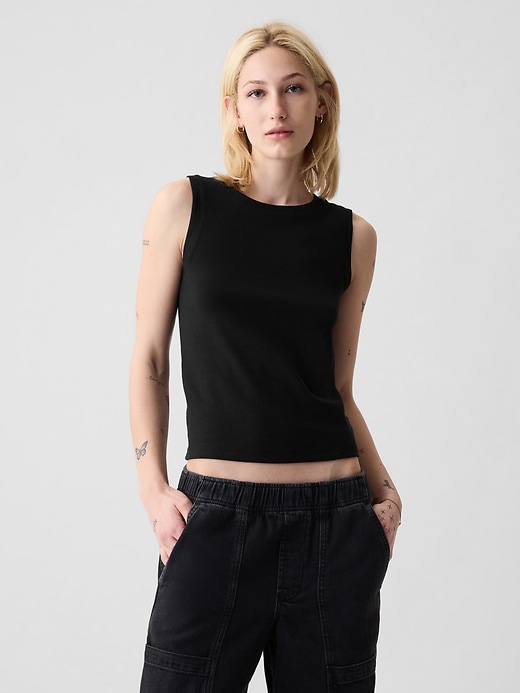 Image number 1 showing, Modern Shell Tank Top