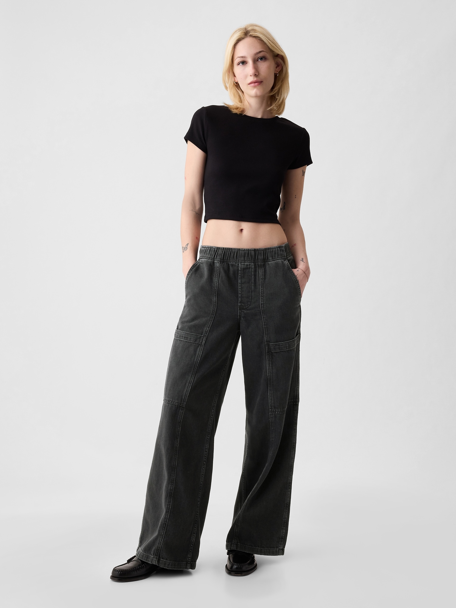 High rise jeans gap sales