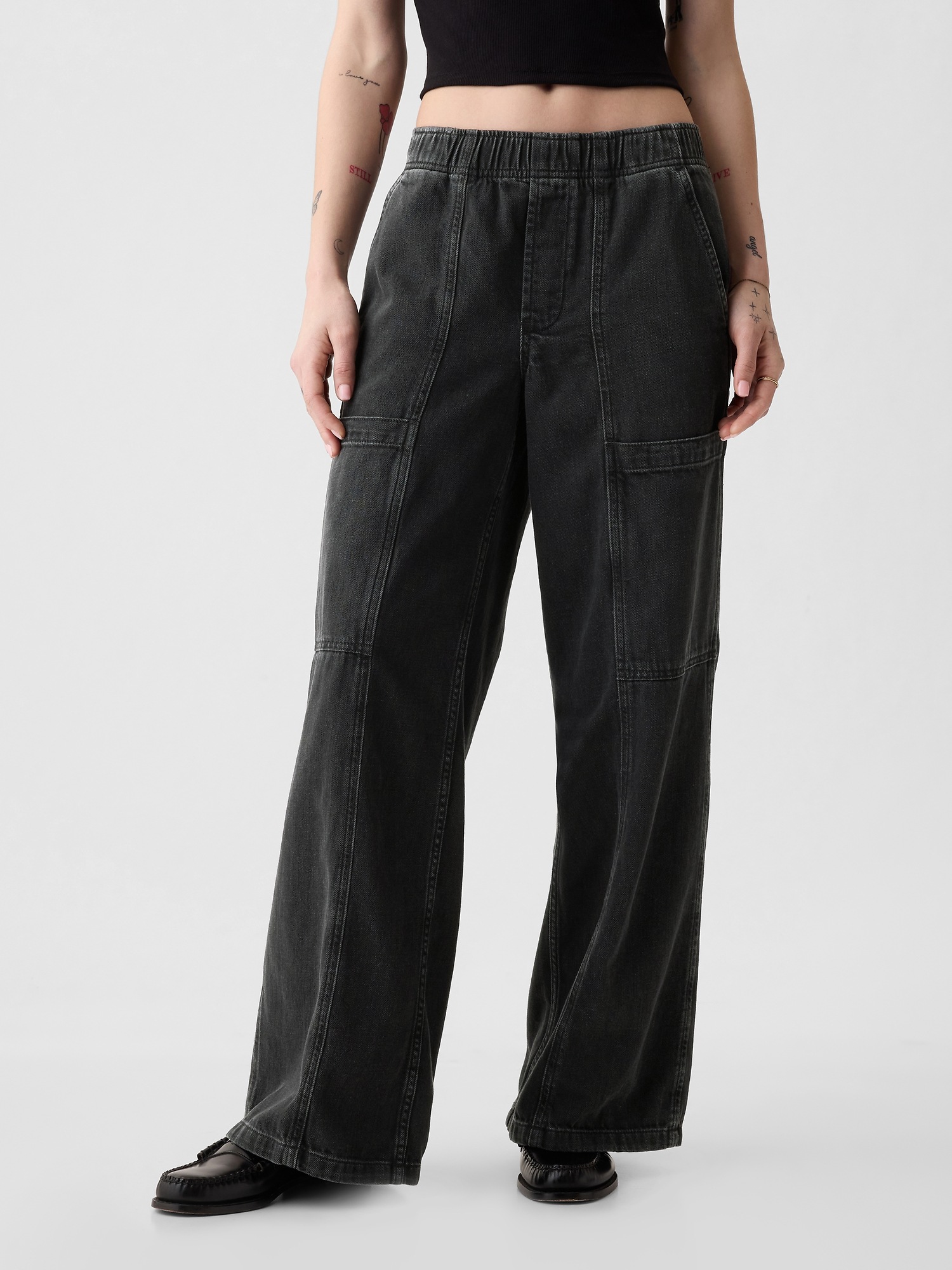 Женские джинсы Gap High Rise Easy Utility Jeans — фото 2