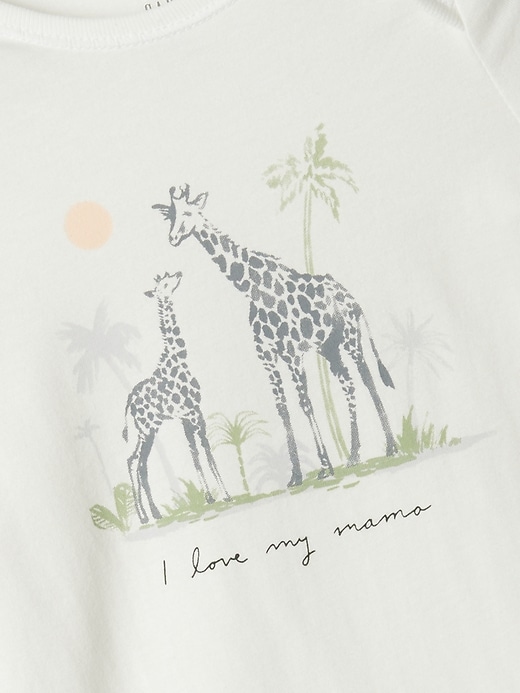 Image number 4 showing, Baby First Favorites Organic Cotton Graphic Bodysuit