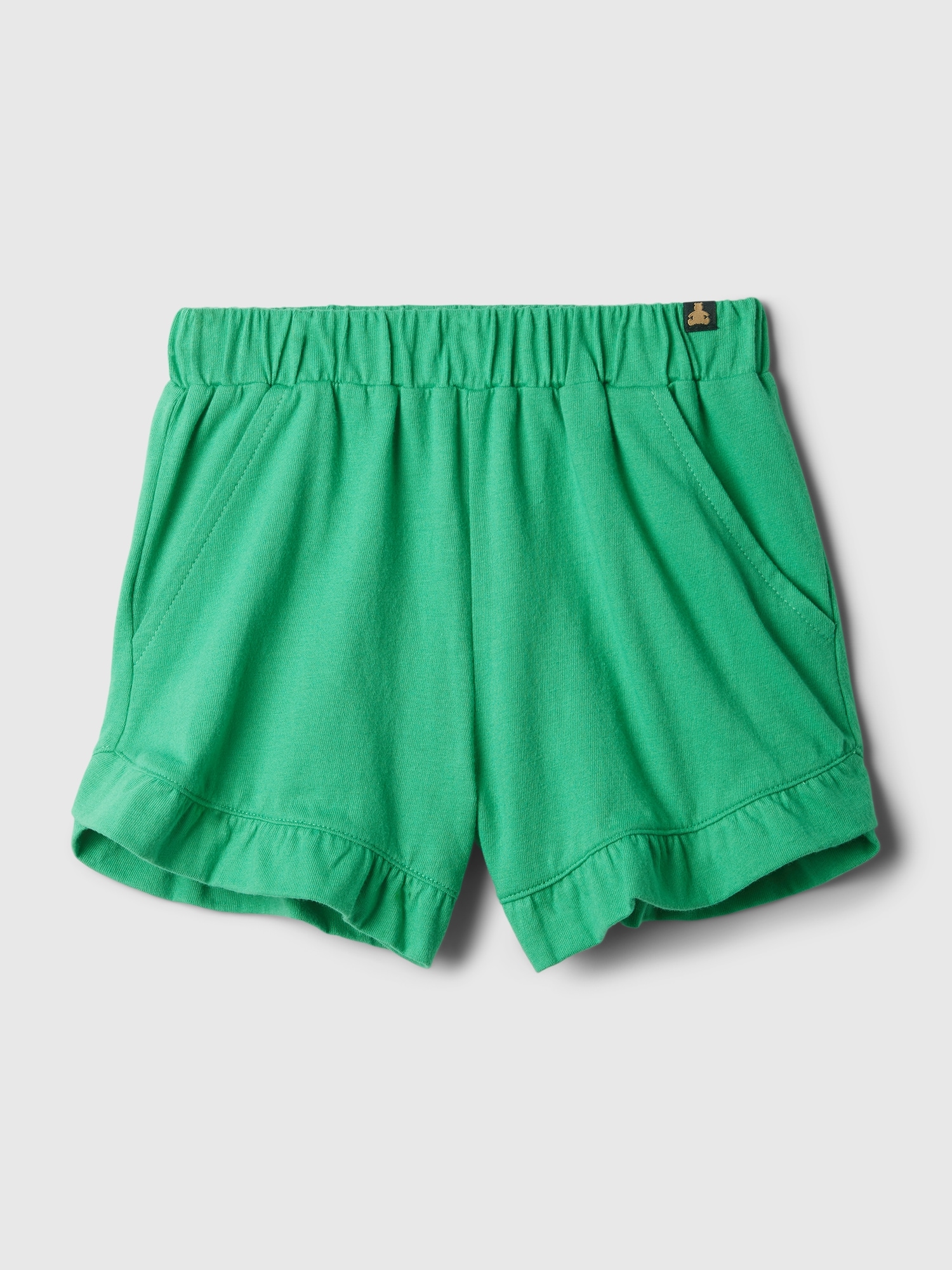 Shop Gap Baby Mix And Match Ruffle Shorts In Simply Green 17-5936