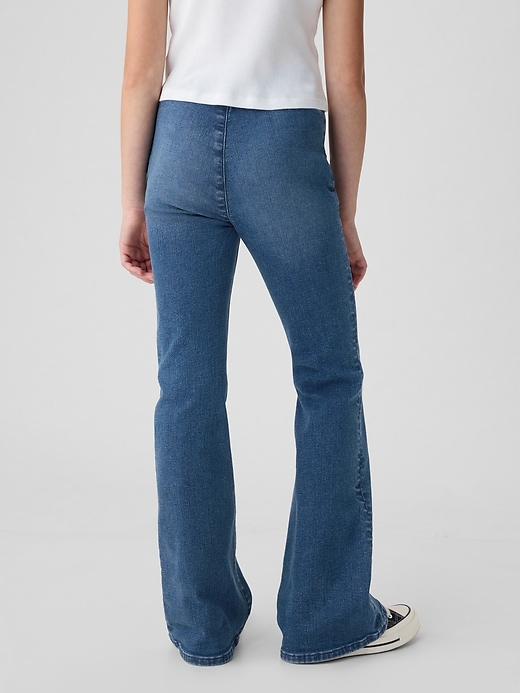 Image number 8 showing, Kids High Rise Crossover Flare Jeans