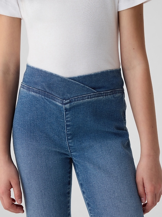 Image number 9 showing, Kids High Rise Crossover Flare Jeans