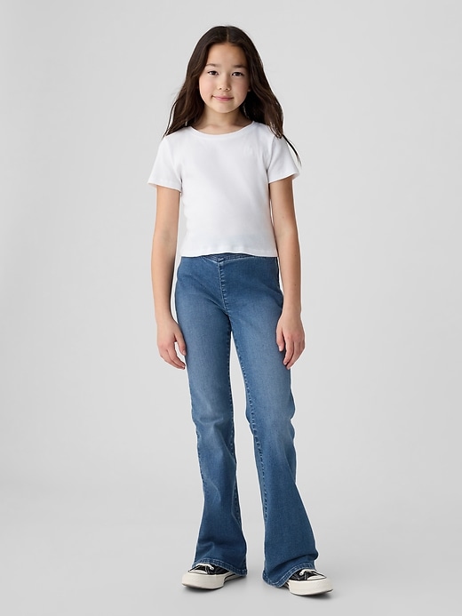 Image number 7 showing, Kids High Rise Crossover Flare Jeans