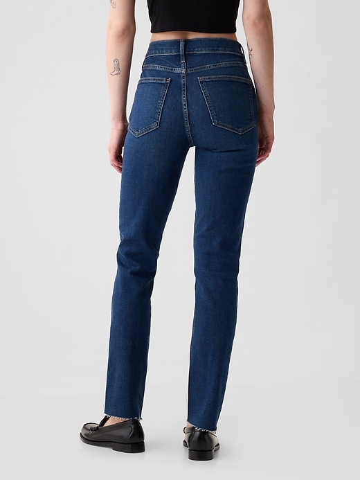 Image number 4 showing, High Rise Vintage Slim Jeans