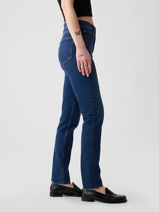 Image number 8 showing, High Rise Vintage Slim Jeans