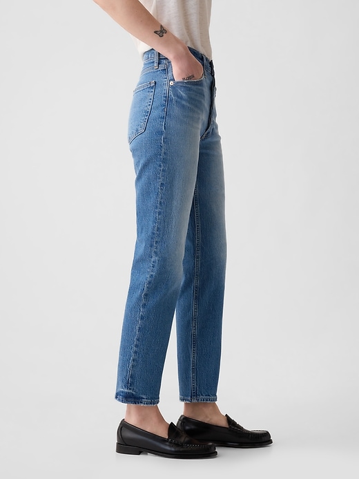 Image number 3 showing, High Rise Cheeky Straight Jeans