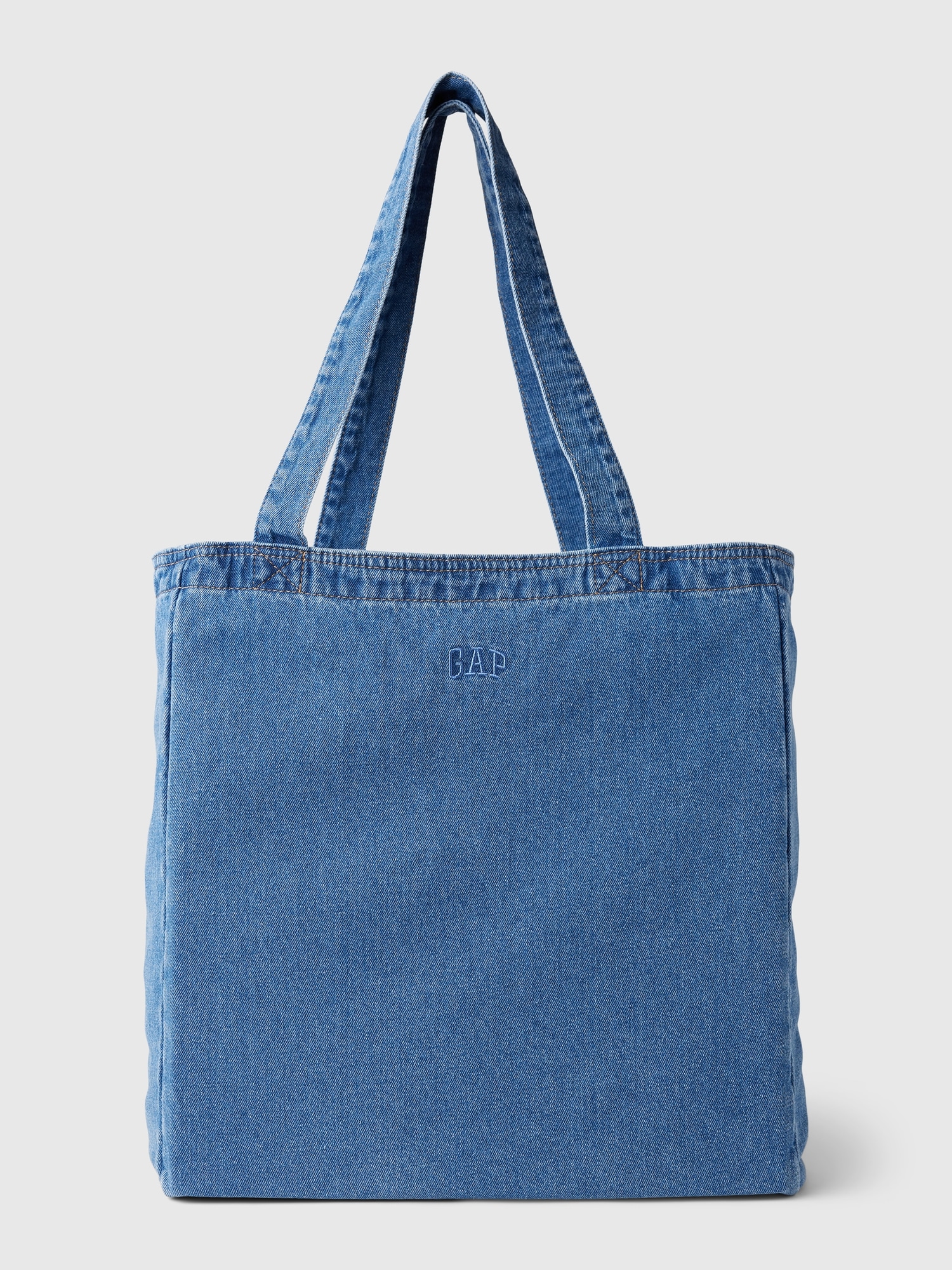 Gap Arch Logo Denim Tote Bag