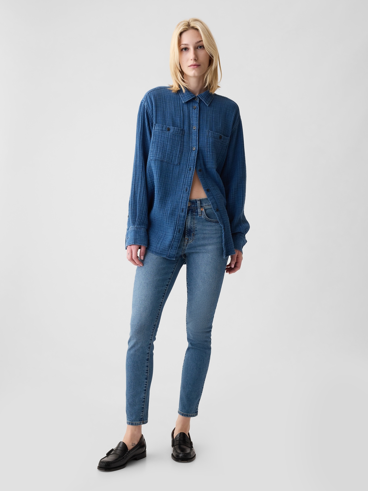 Mid Rise True Skinny Jeans | Gap