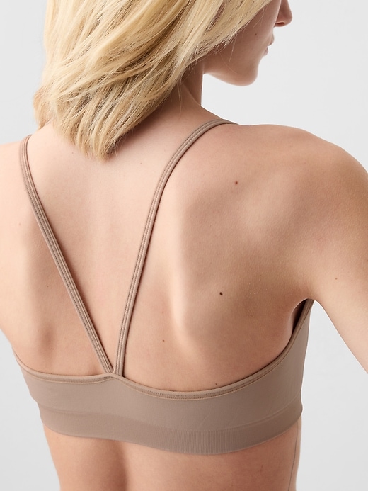Image number 4 showing, Seamless Racerback Bralette (2-Pack)