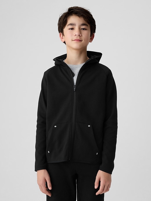 Image number 1 showing, GapFit Kids Fit Tech Hoodie