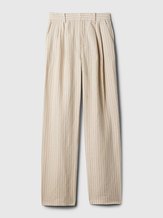 Image number 7 showing, 365 High Rise Linen-Cotton Trousers