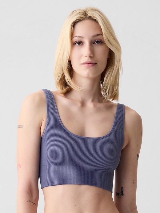 Image number 7 showing, Seamless Rib Bralette