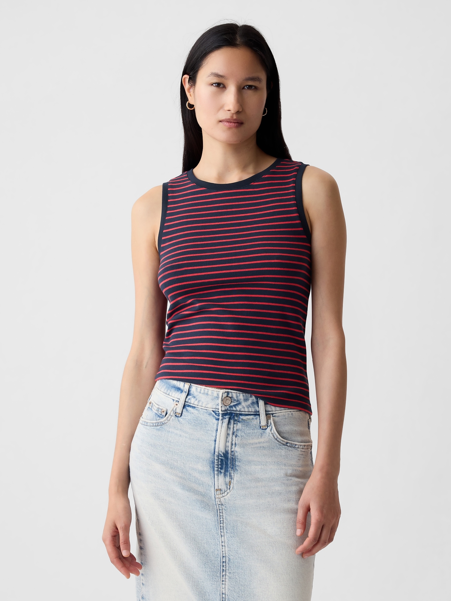 Modern Shell Tank Top