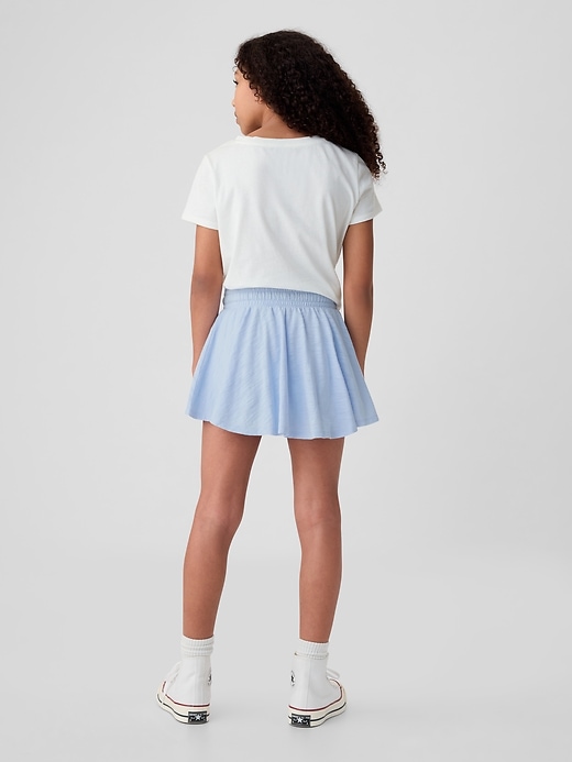 2 of 8 showing, with the color bicoastal blue of product Kids Easy Skort