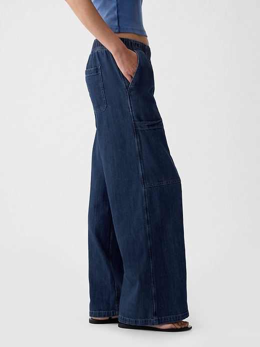 Image number 3 showing, High Rise Easy Utility Jeans