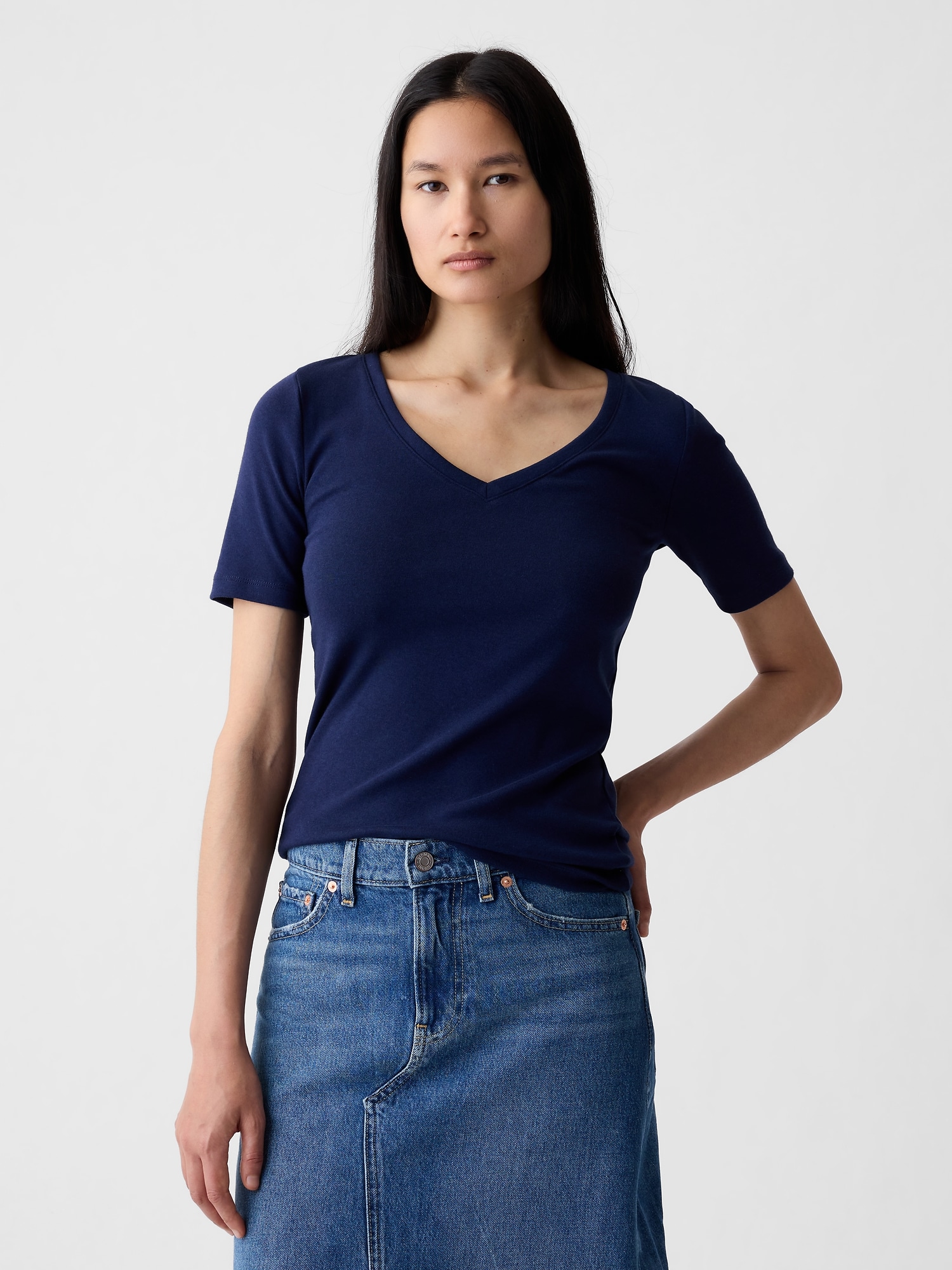 Modern V-Neck T-Shirt