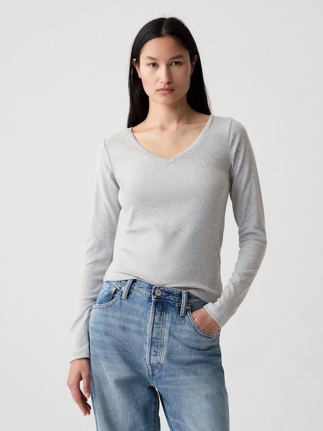 Modern V-Neck T-Shirt