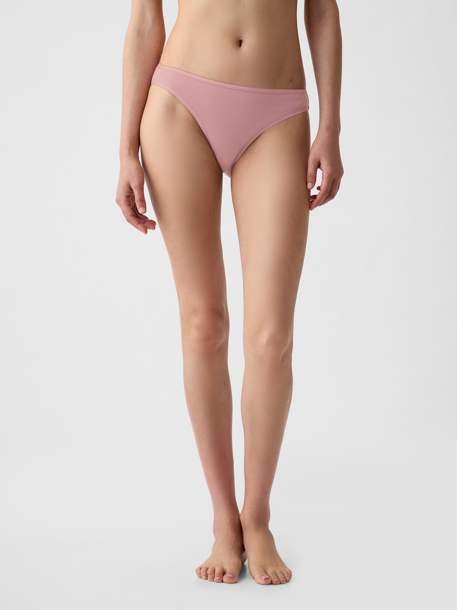 Gap Low Rise Bikini In Lilas Pink