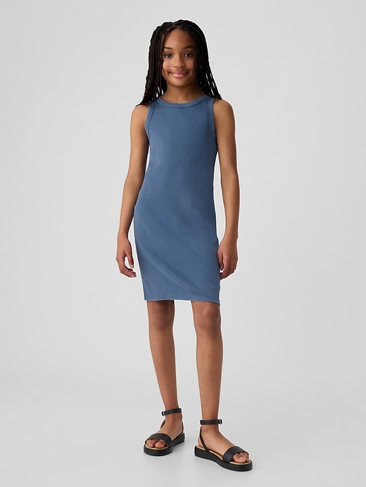 Image number 8 showing, Kids Rib Tank Dress