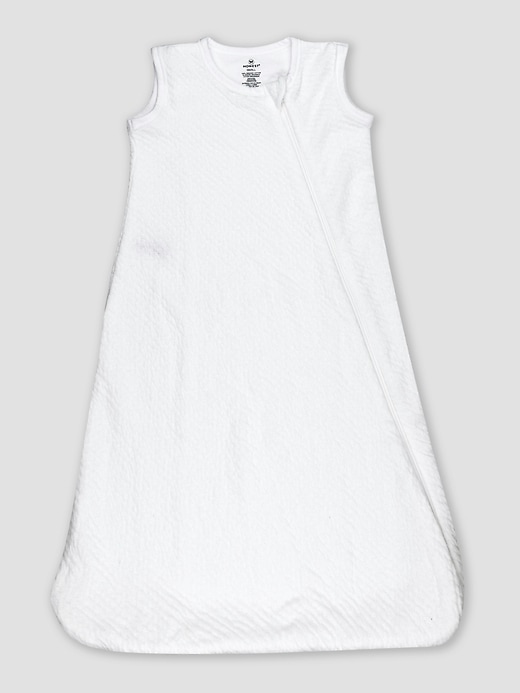 Image number 10 showing, Honest Baby Clothing Organic Cotton Matelasse Wearable Blanket