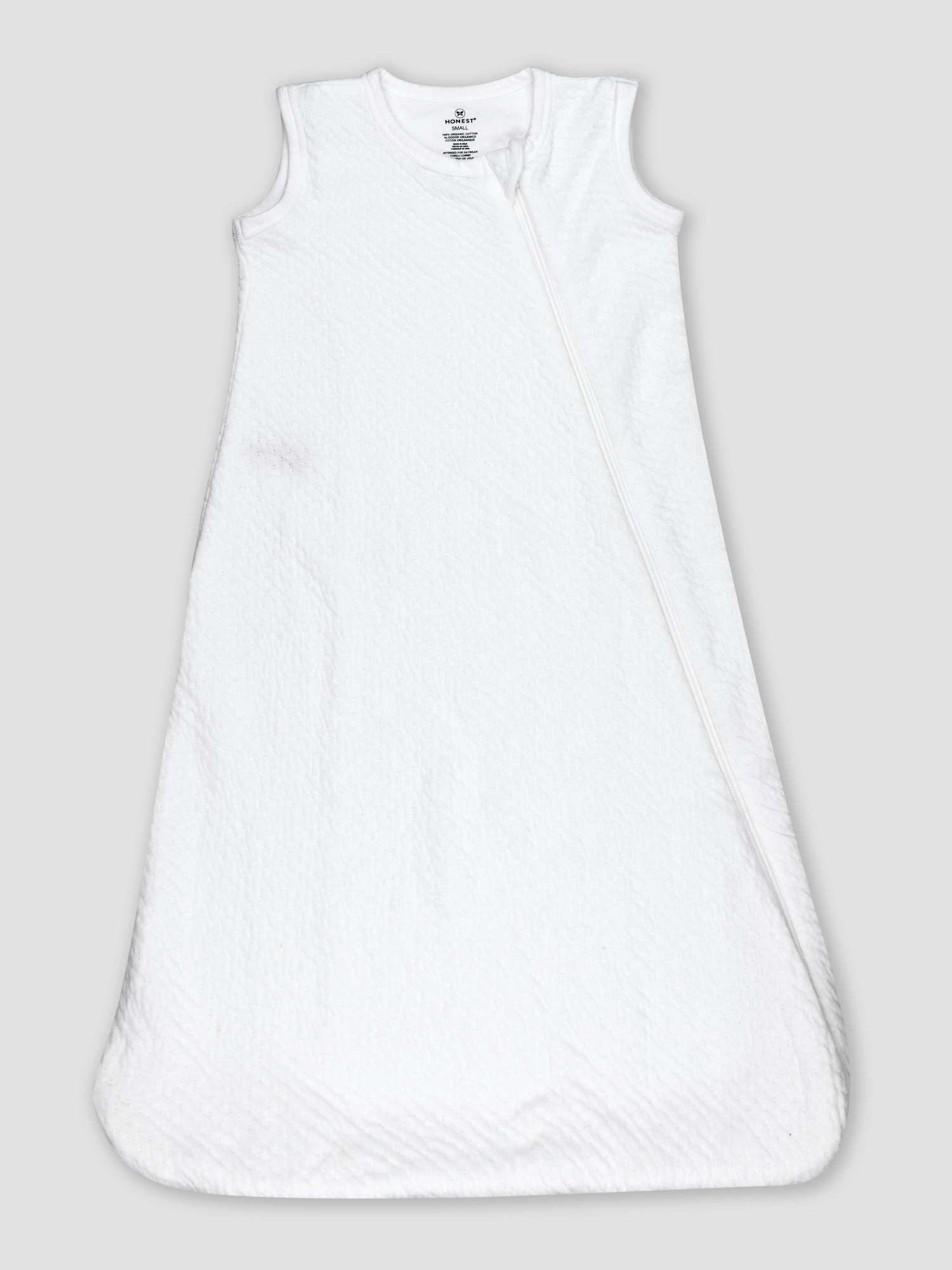 Honest Baby Clothing Organic Cotton Matelasse Wearable Blanket
