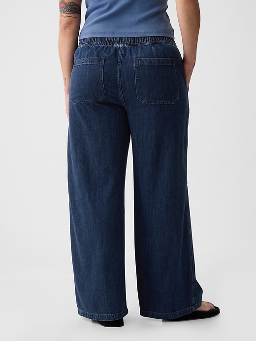 Image number 6 showing, High Rise Utility Easy Jeans