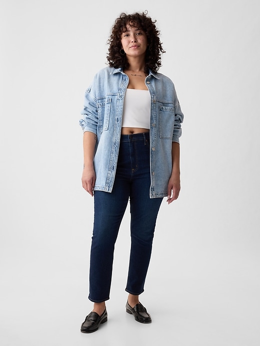 Image number 5 showing, High Rise Vintage Slim Jeans