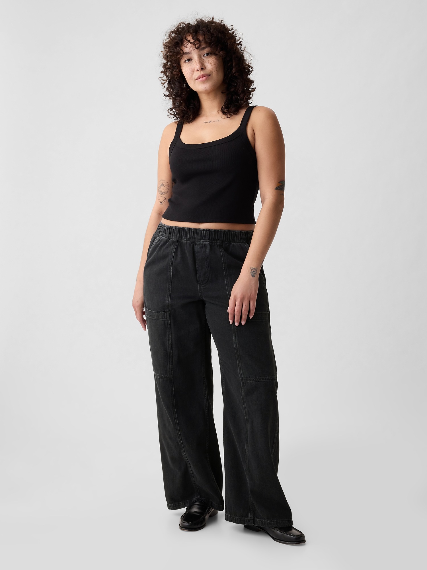 Женские джинсы Gap High Rise Easy Utility Jeans — фото 5