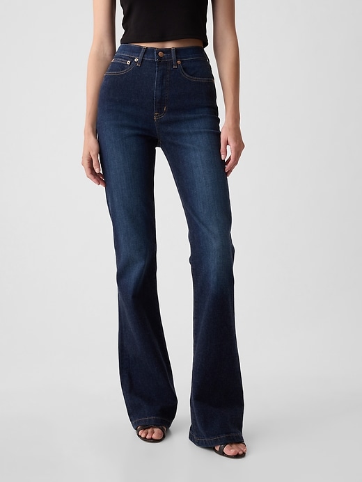 High Rise '70s Flare Jeans | Gap