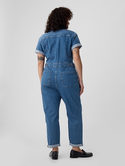 Image number 6 showing, Denim Jumpsuit