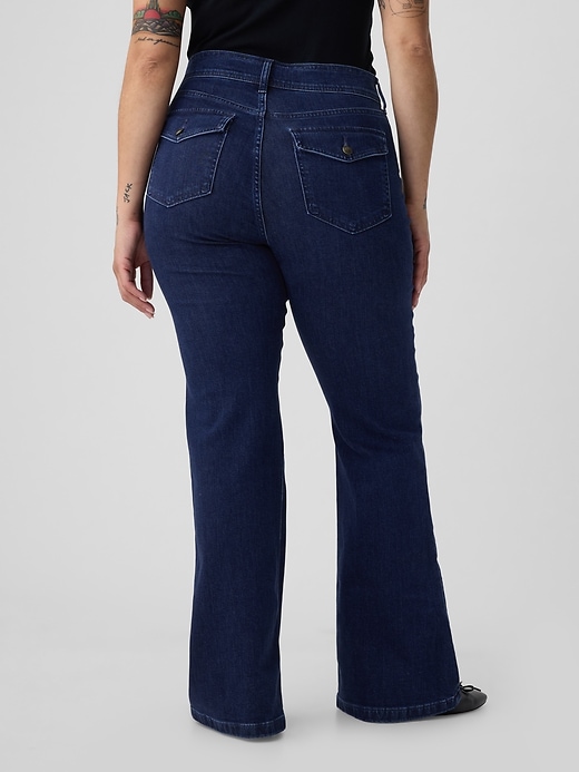 Image number 6 showing, High Rise '70s Flare Jeans