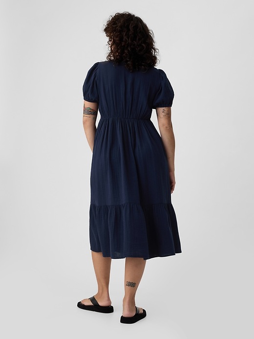 lina italian denim midi dress I Need You Denim Midi Dress