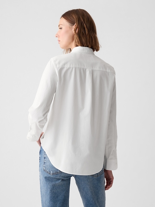 Image number 2 showing, Organic Cotton Poplin Classic Shirt