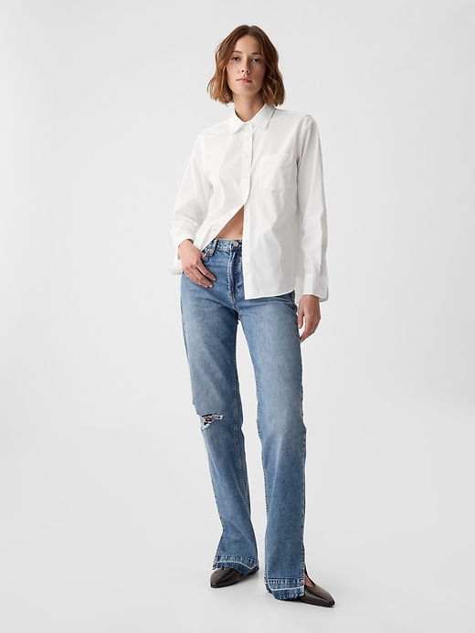 Image number 3 showing, Organic Cotton Poplin Classic Shirt