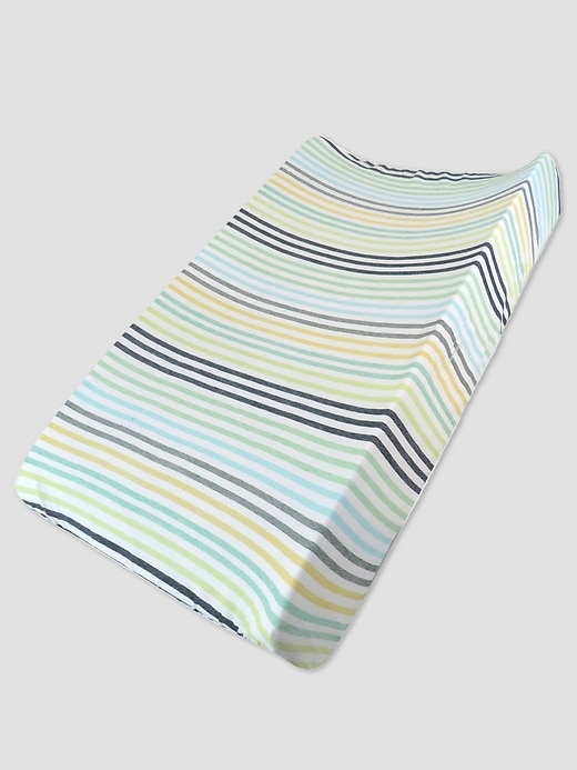 Image number 1 showing, Honest Baby Clothing Organic Cotton Changing Pad Cover