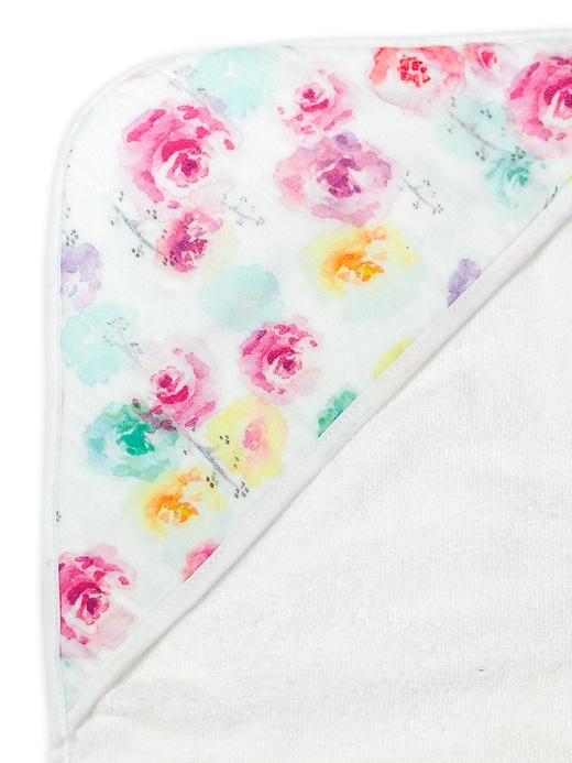 Image number 4 showing, Honest Baby Clothing Two Pack Organic Cotton Hooded Towels