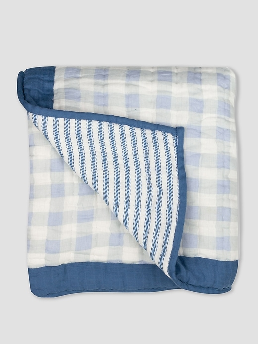 Image number 8 showing, Honest Baby Clothing Organic Cotton Quilted Blanket