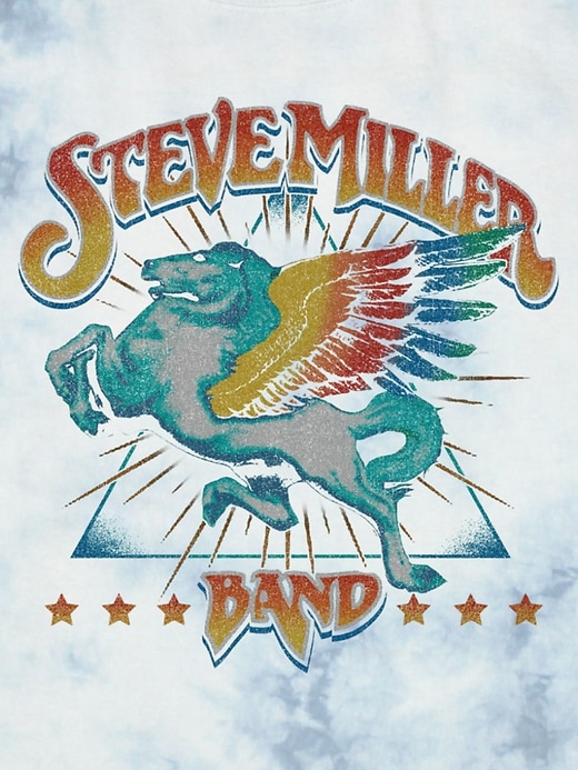 2 of 8 showing, with the color Blue of product Steve Miller Band Graphic Tee
