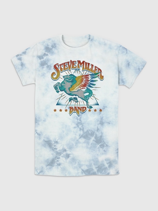 1 of 8 showing, with the color Blue of product Steve Miller Band Graphic Tee