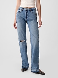 Mid Rise Corduroy '90s Loose Cargo Pants | Gap