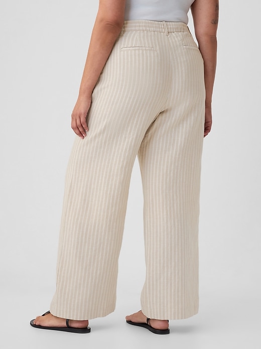 Image number 6 showing, 365 High Rise Linen-Cotton Trousers