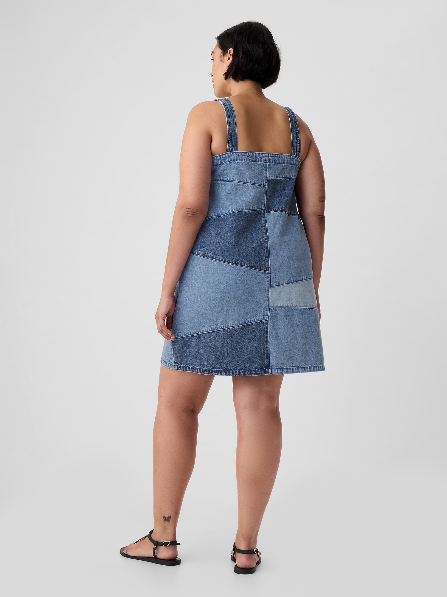 Gap blue jean dress discount