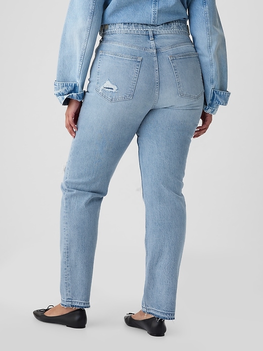 Image number 6 showing, High Rise Cheeky Straight Jeans